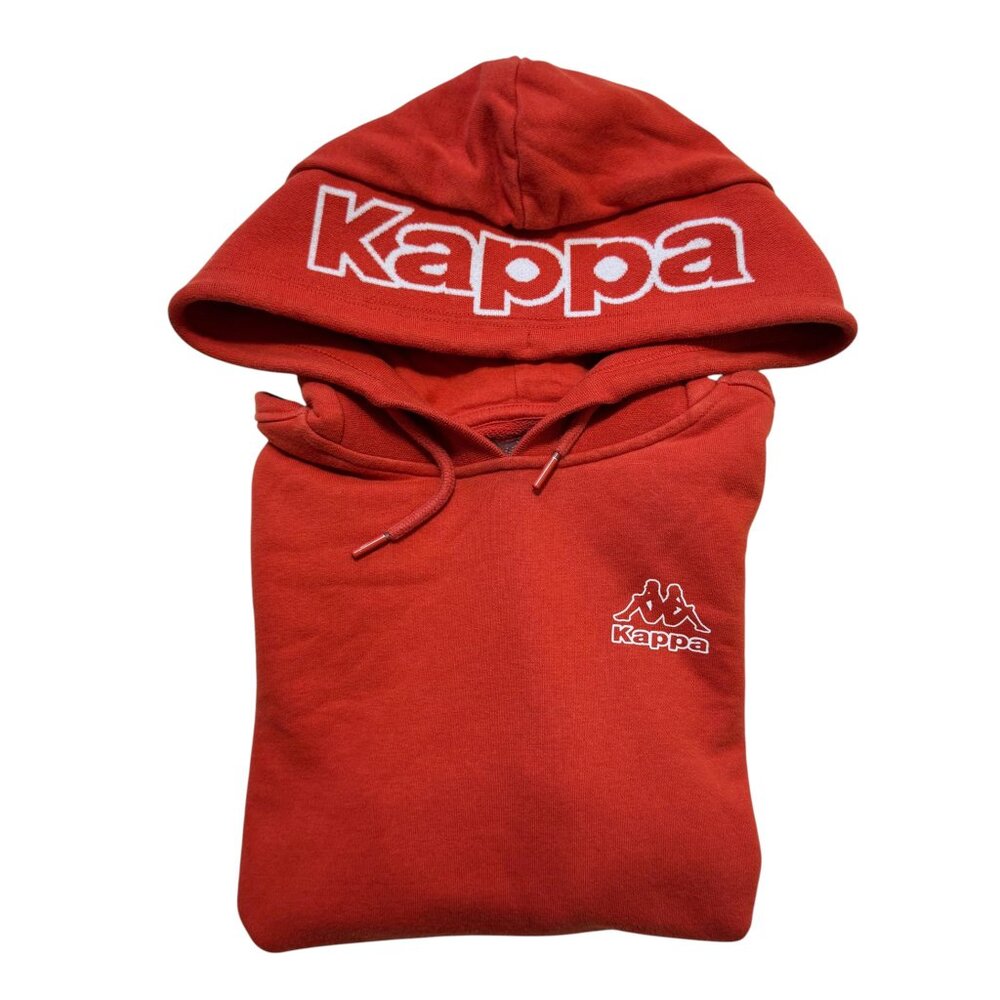Kappa Orange Pullover Hoodie - Size X-Small